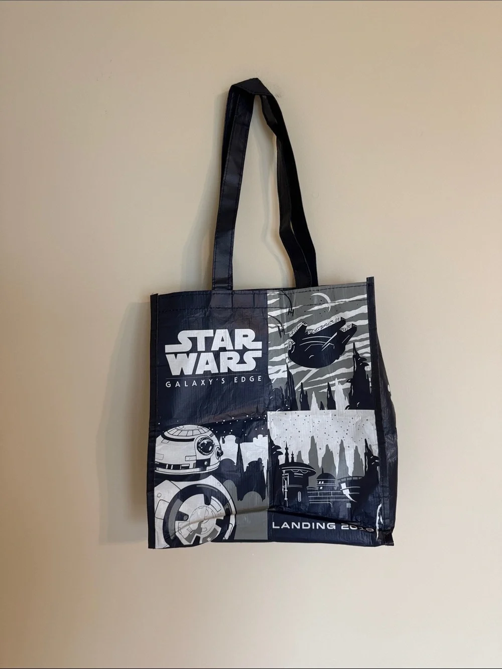 Disney Star Wars Galaxy’s Edge Hollywood Studios Reusable Tote Bag